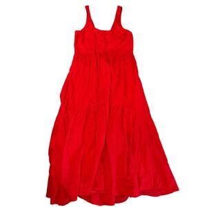 AYR Magic Hour Maxi Dress HOT SAUCE RED Size Large